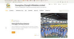 Desktop Screenshot of china-inflatables.com