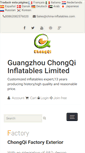 Mobile Screenshot of china-inflatables.com